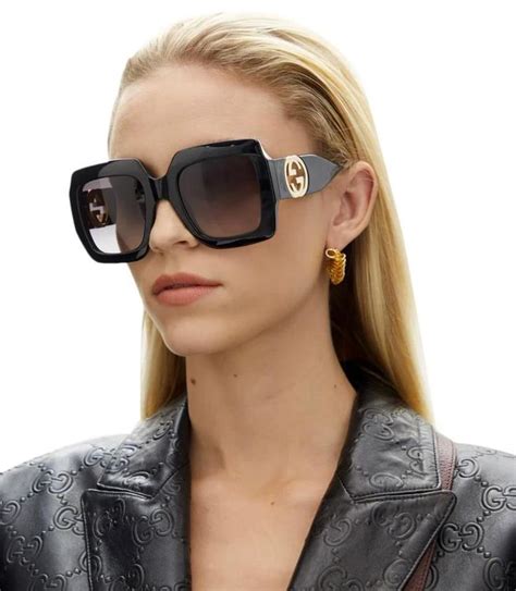 gucci retro rectangle acetate sunglasses|tradesy Gucci sunglasses.